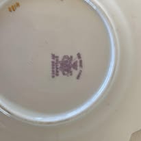 Wileman Foley (pre Shelley) Tea Set Purple