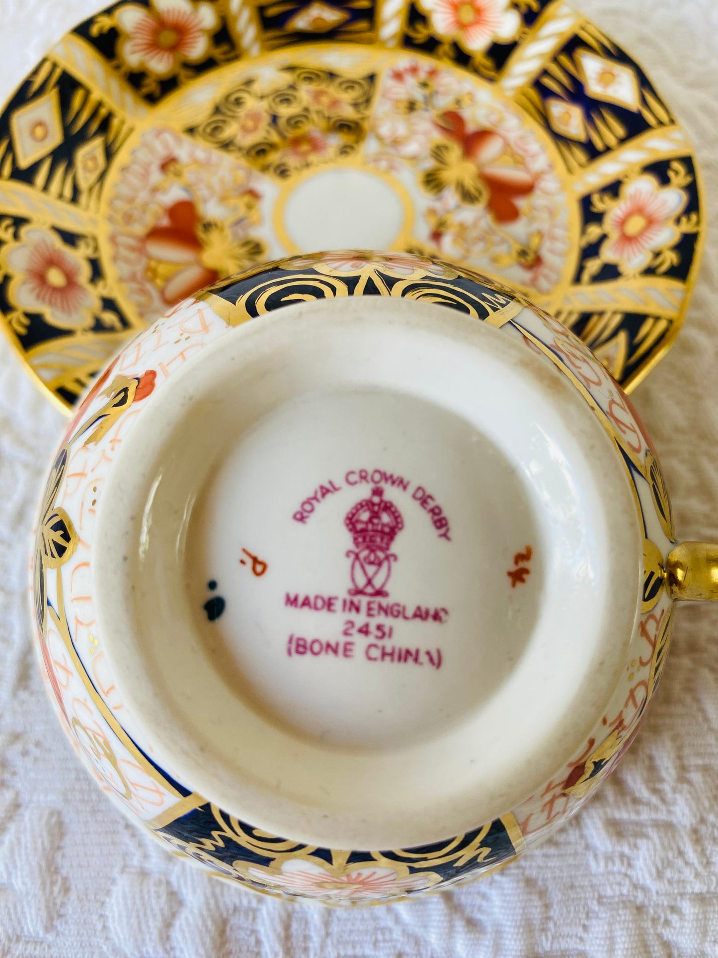 Royal Crown Derby Cup & Saucer