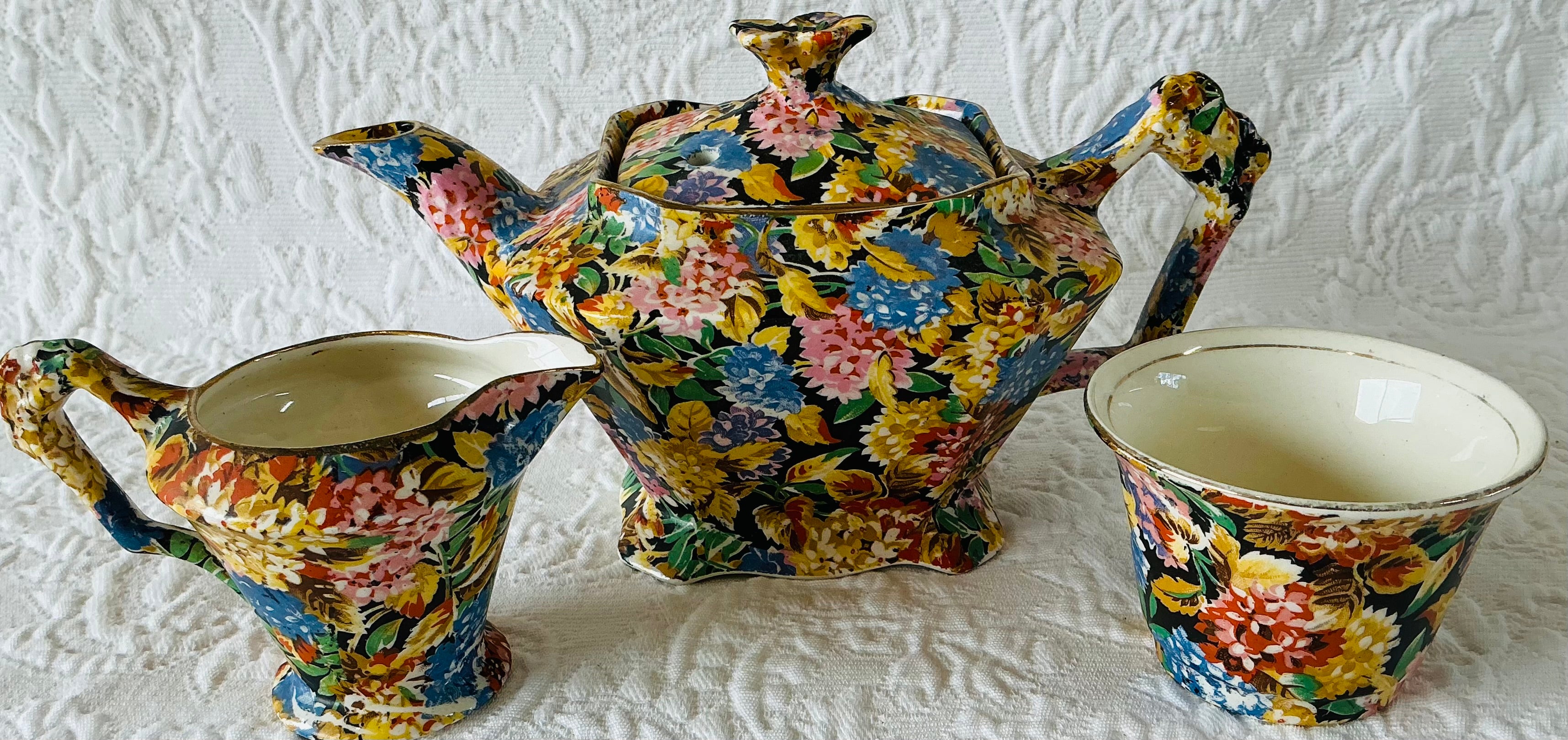 James Kent Hydrangea Teapot Set – Raindrops On Roses